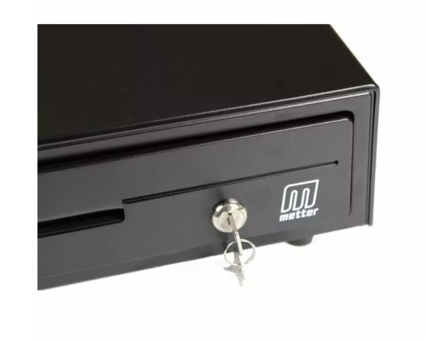 Sertar de bani metalic Metter CDE350T-BK