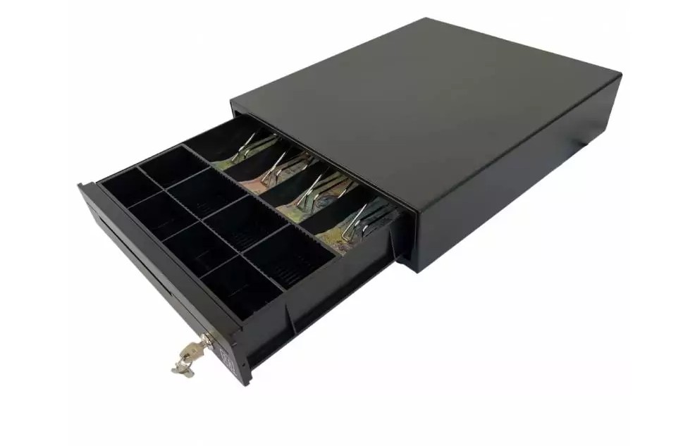 Sertar de bani metalic Metter CDE350T-BK